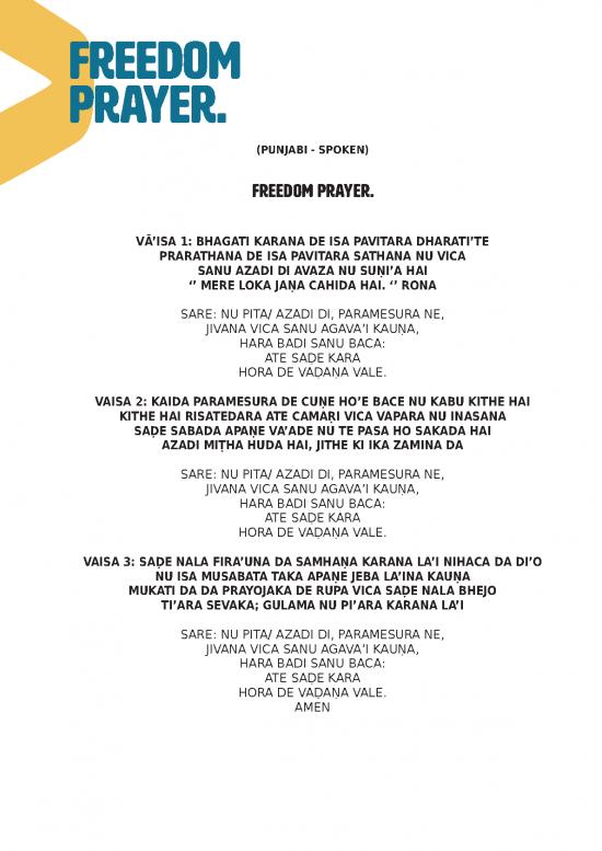 picture_Punjabi Kaida Pdf 105695 | Punjabi Prayer