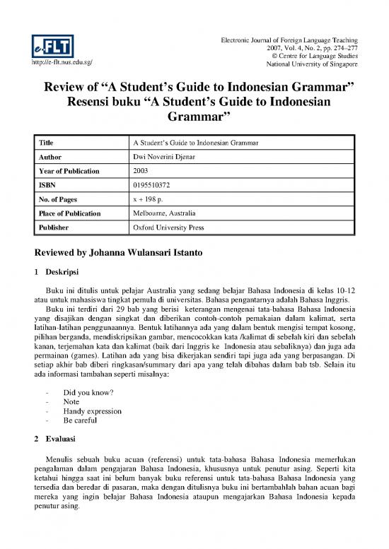 picture Indonesian Grammar Pdf 105931 | Rev Istanto