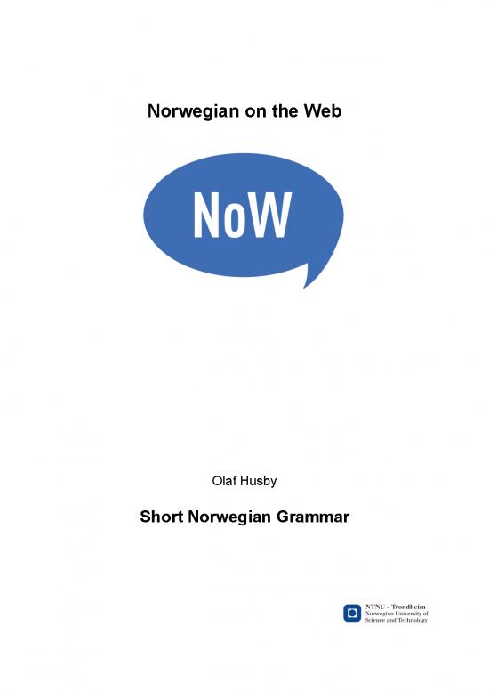 picture_Norwegian Grammar Pdf 104974 | Shortgrammar