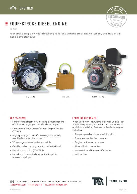 picture_Diesel Pdf 107088 | Td202 Diesel Engine Datasheet