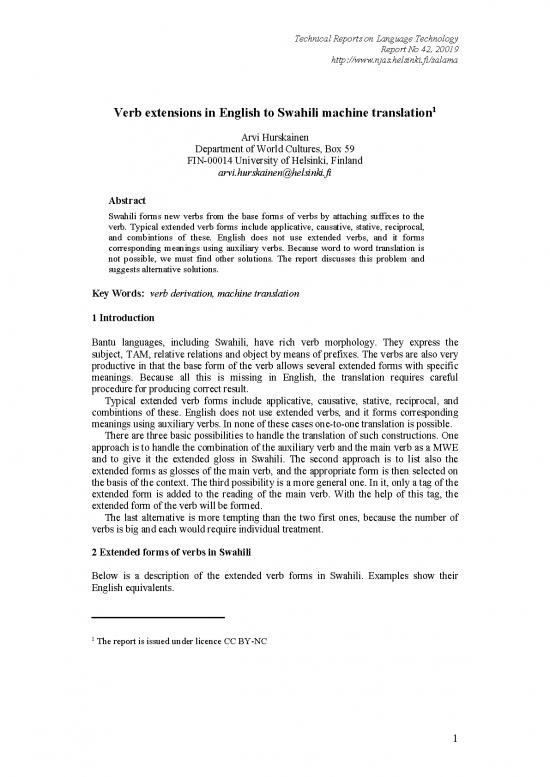picture1_Report Pdf 105152 | Verb Extensions In En To Swa Mt