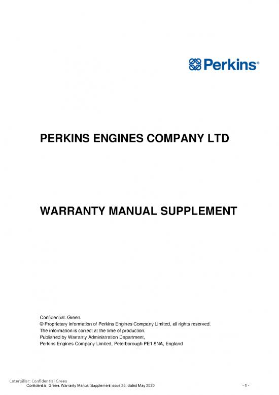 picture_Theory Of Production Pdf 106588 | Warranty Manual Supplement