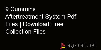 picture 9 Cummins Aftertreatment System Pdf Files | Download Free Collection Files