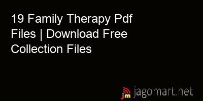 picture 19 Family Therapy Pdf Files | Download Free Collection Files