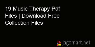 picture 19 Music Therapy Pdf Files | Download Free Collection Files