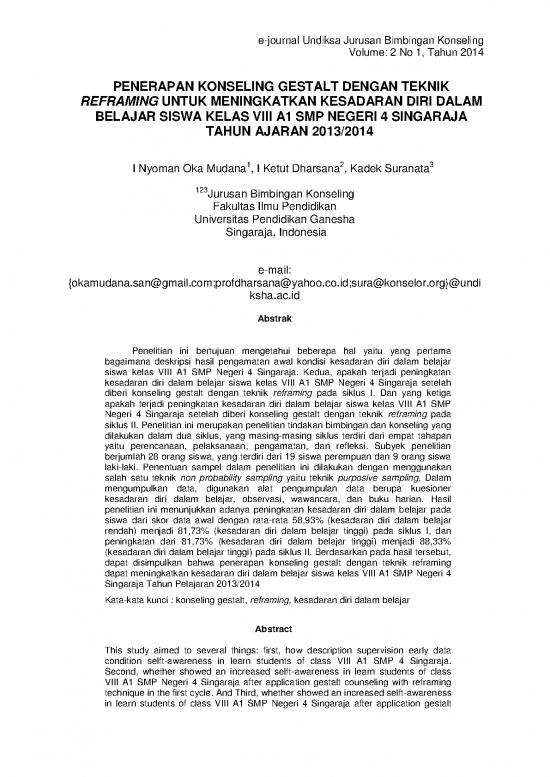 picture1_Gestalt Therapy Pdf 108158 | 249592 Penerapan Konseling Gestalt Dengan Tekni Aabcefe5