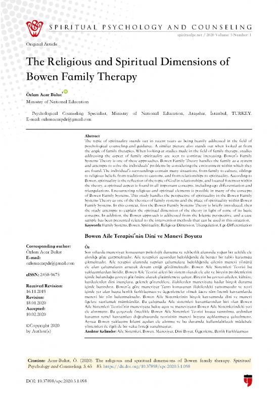 picture1_Theories Of Counseling Pdf 107670 | Acar Bulut