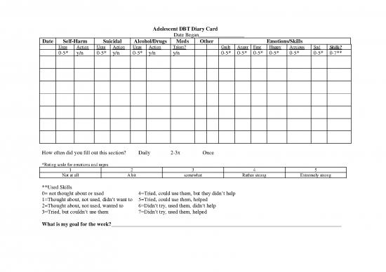 picture Dbt Pdf 108536 | Adolescent Dbt Diary Card