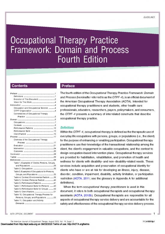 picture_Otpf Pdf 107888 | Aota Occupational Therapy Practice Framwork Otpf 4th Edition
