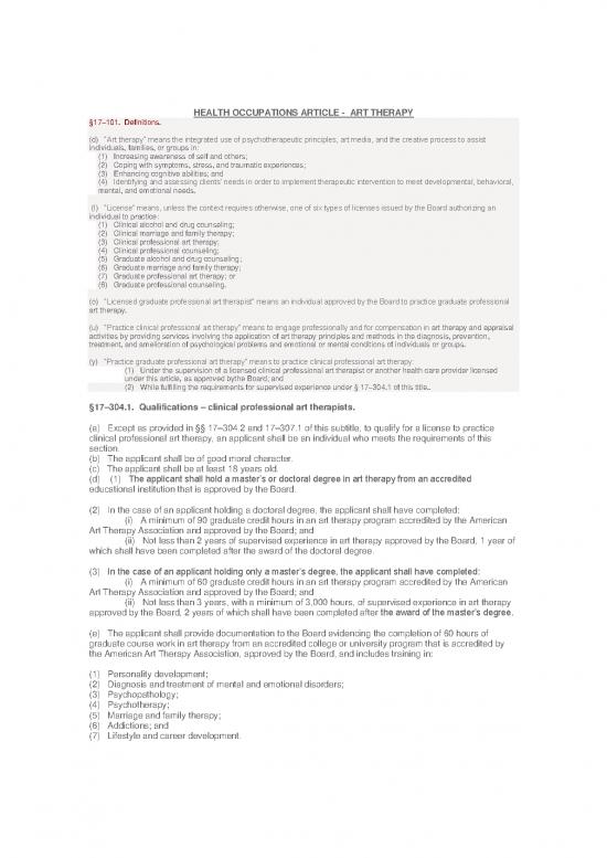 picture1_Theories Of Counseling Pdf 107429 | Art Therapy Regs