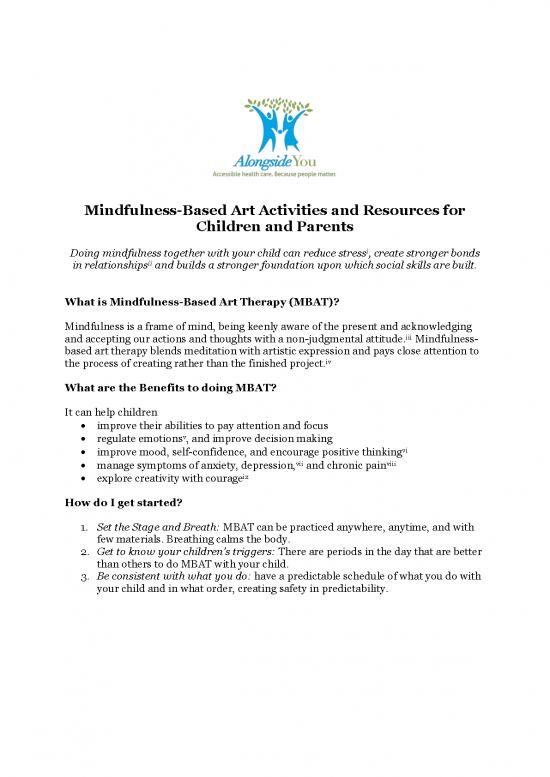 picture1_Confidence Pdf 107777 | Artandmindfulnessforfamilies