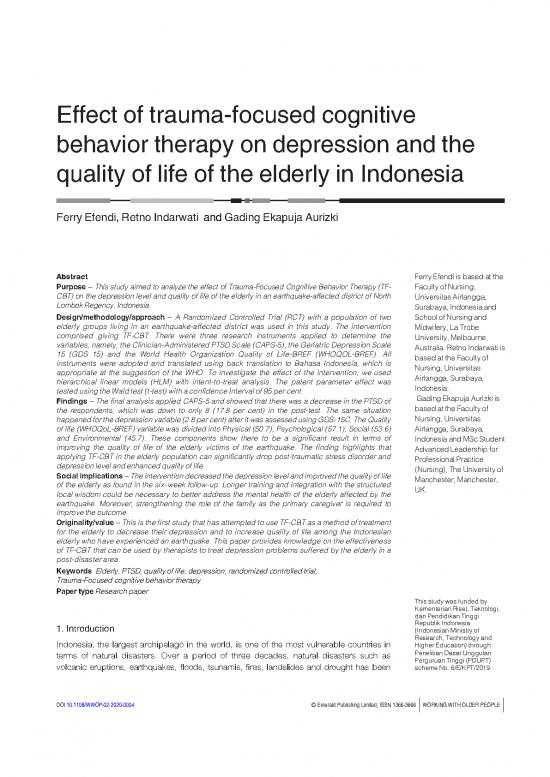 picture1_Cbt Pdf 108048 | Artikel Effect Of Trauma Focused