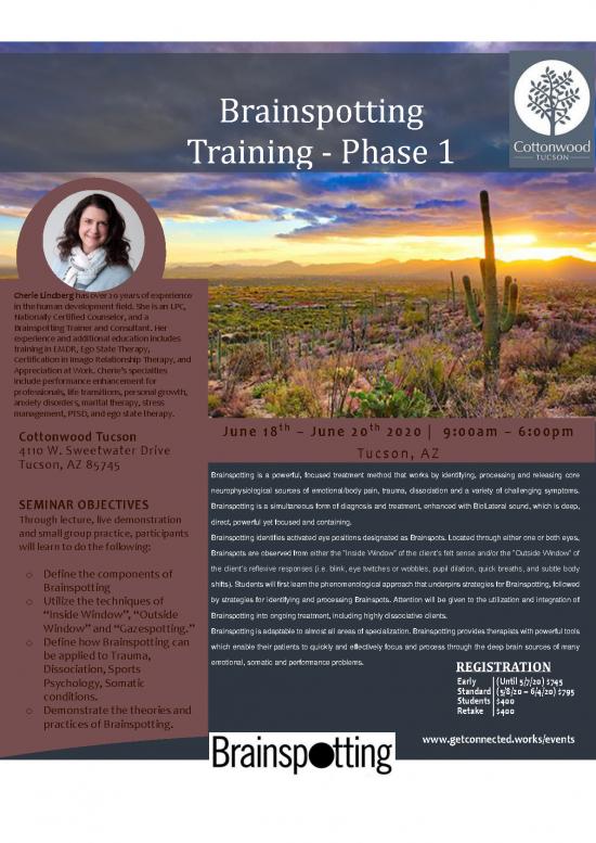 picture Brainspotting Pdf 109552 | Brainspotting Training