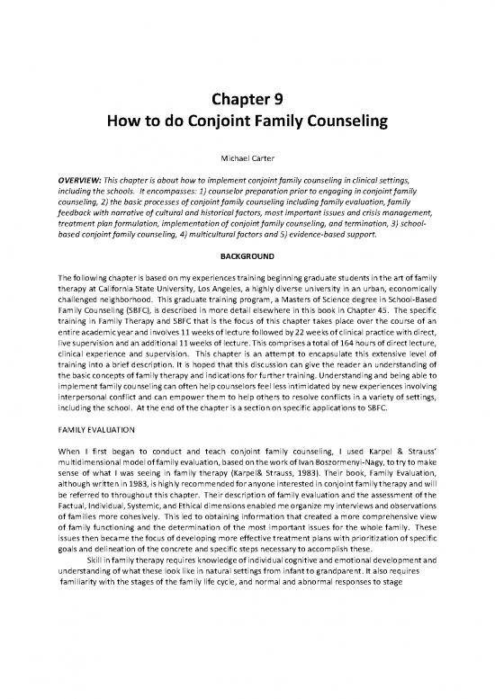 picture Theories Of Counseling Pdf 108718 | Chapter 9 How To Do Conjoint Family Counseling