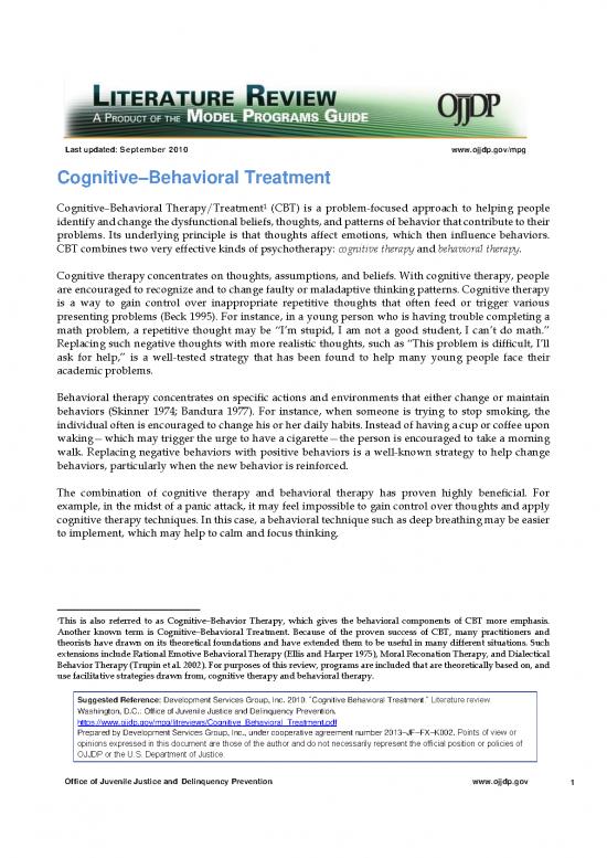 picture_Cbt Pdf 107547 | Cognitive Behavioral Treatment