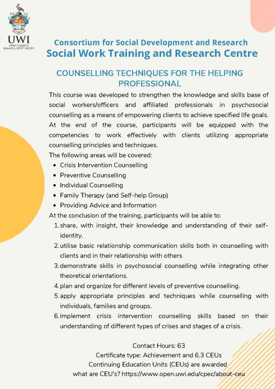 picture_Therapeutic Communication Techniques Pdf 108892 | Counselling Techniques