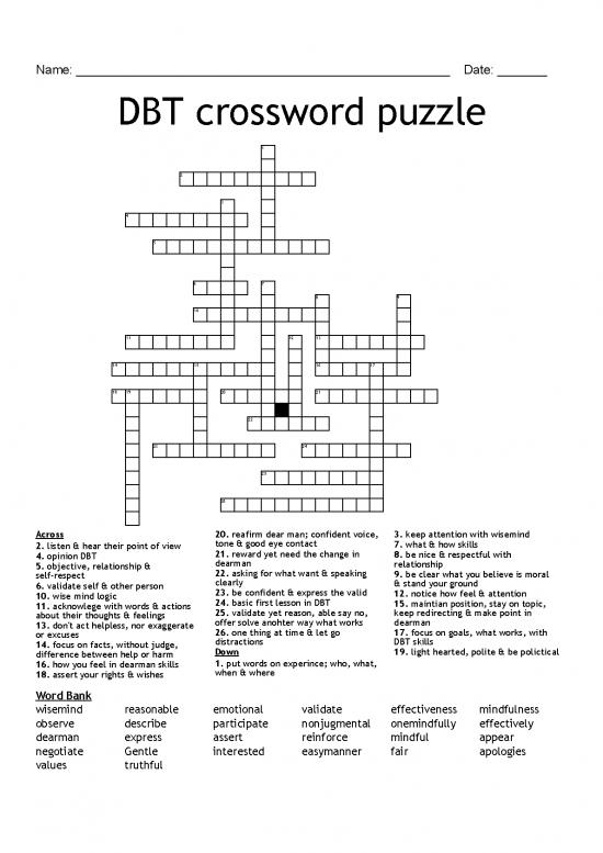 picture Dbt Wise Mind Pdf 109753 | Dbt Crossword Puzzle 1cdd65 6162fc7e