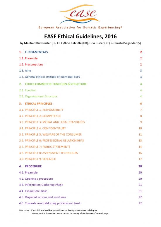 picture Somatic Experiencing Techniques Pdf 108252 | Ease Ethicalguidelines