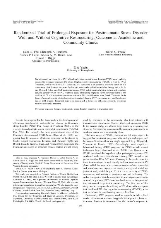picture1_Therapeutic Community Pdf 108091 | Foa Ptsd 2005