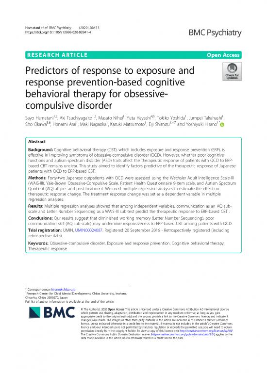 picture Cbt Pdf 108225 | Hamatani S 2020a Ocd
