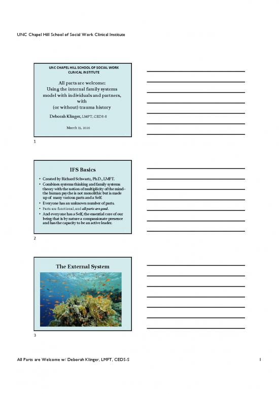 picture Internal Family Systems Therapy Pdf 109545 | Handouts For Ifs