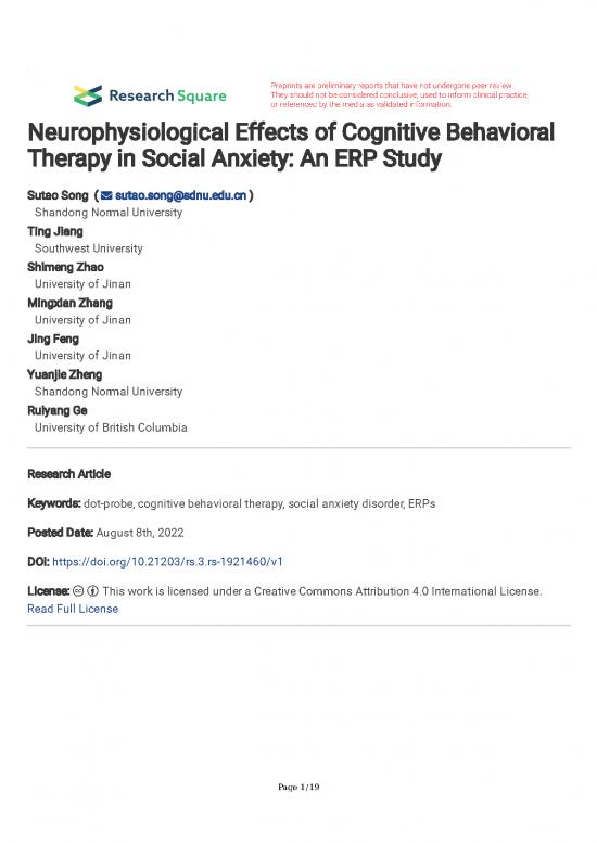 picture Cbt For Social Anxiety Pdf 108994 | Latest