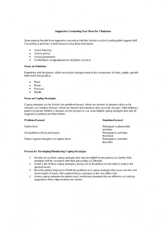 picture1_Theories Of Counseling Pdf 107511 | Mdd Supportive Counseling Fact 3085
