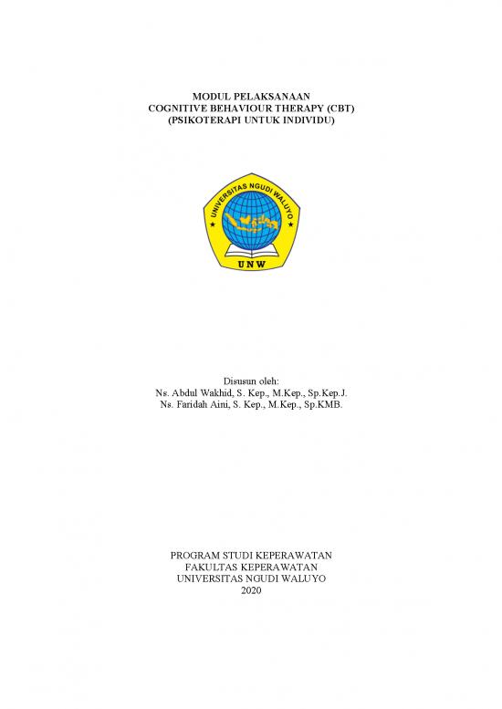 picture1_Cbt Pdf 107624 | Modul Cbt Depresi Perawat