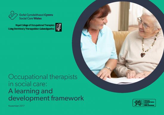 picture1_Occupational Therapy Pdf 108249 | Occupational Therapists In Social Care A Learning And Development Frame.  002