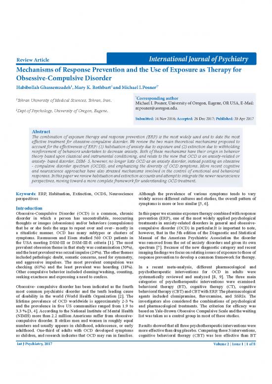 picture Exposure Response Prevention Pdf 107952 | Ocd Review Article Final 1q7saws