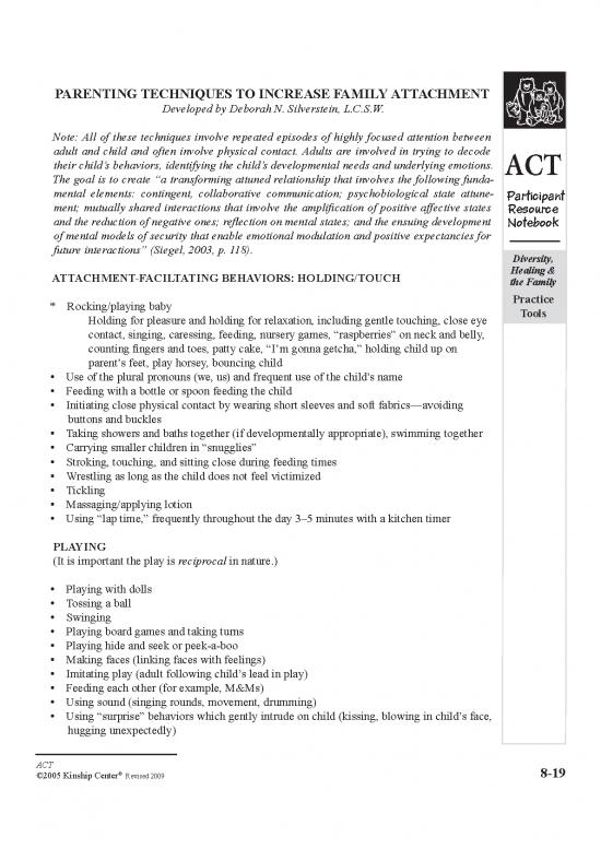 picture Family Therapy Pdf 107941 | Parenting Techniques To Increase Family Attachment