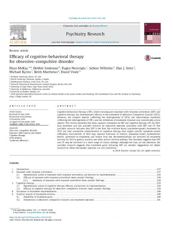 picture1_Cbt Pdf 107262 | Psychiat Res 2015 Efficacy Cbt For Ocd
