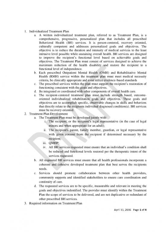 picture1_Behavioral Therapy Pdf 108018 | Pw 5 9 16 Treatment Plan 16v2at