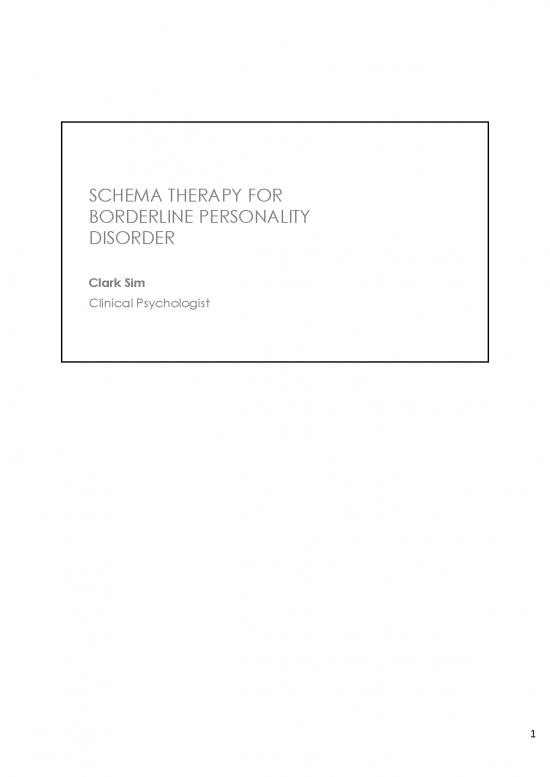 picture1_Schema Therapy For Borderline Personality Disorder