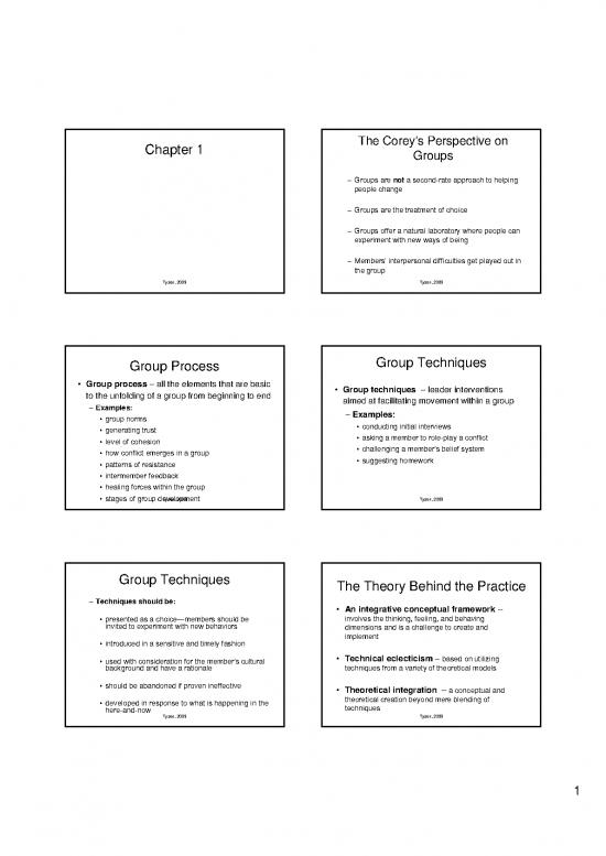 picture Play Therapy Techniques Pdf 108512 | Slide Handouts Chapters 1 2 3