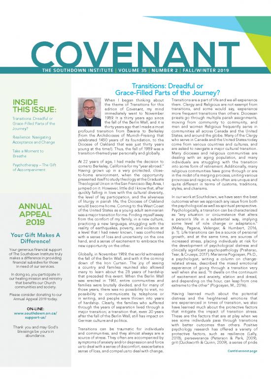 picture1_Therapeutic Community Pdf 108257 | Southdown Newsletter Fall Winter 2019