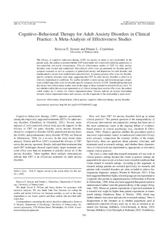 picture Cbt Pdf 107441 | Stewart Anxiety Disorders 2009