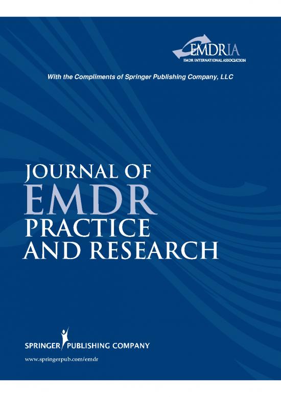 picture_Emdr Pdf 108202 | The Flashforward Procedure Logie De Jongh 2014