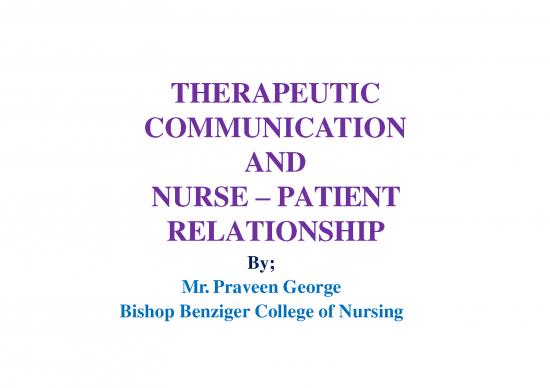 picture_Learning Pdf 107835 | Therapeutic Communication And Nurse &ndash; Patient Relationship