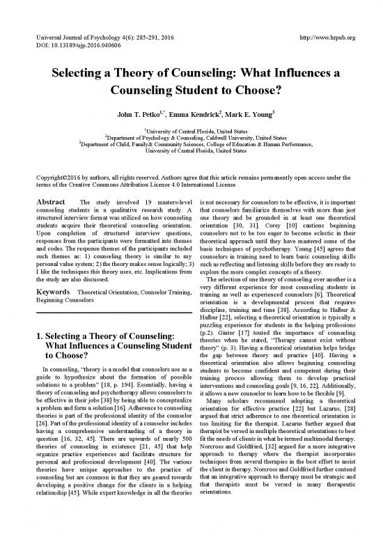 picture Theories Of Counseling Pdf 108671 | Ujp6 19407729