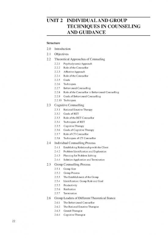picture Theories Of Counseling Pdf 107364 | Unit 2