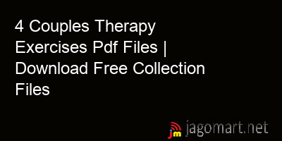 picture 4 Couples Therapy Exercises Pdf Files | Download Free Collection Files