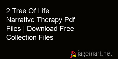 picture 2 Tree Of Life Narrative Therapy Pdf Files | Download Free Collection Files