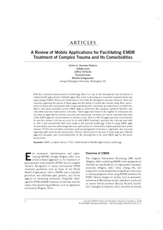 picture Trauma Therapy Techniques Pdf 110321 | 2018 Moretta Walters Et Al Emdr Apps