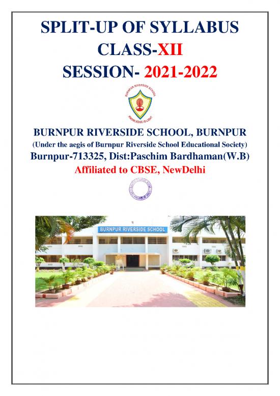 picture_Health And Physical Education Pdf 111844 | Class 12 Break Up 2021 2022