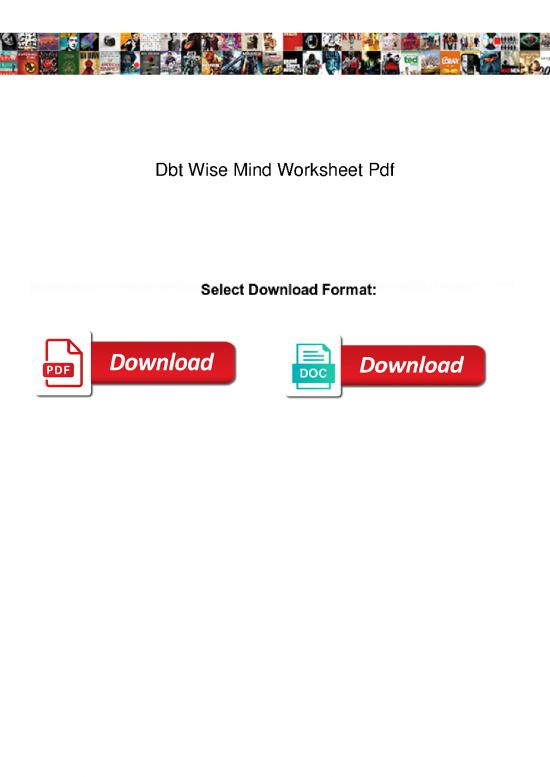 picture_Dbt Mindfulness Pdf 110749 | Dbt Wise Mind Worksheet Pdf