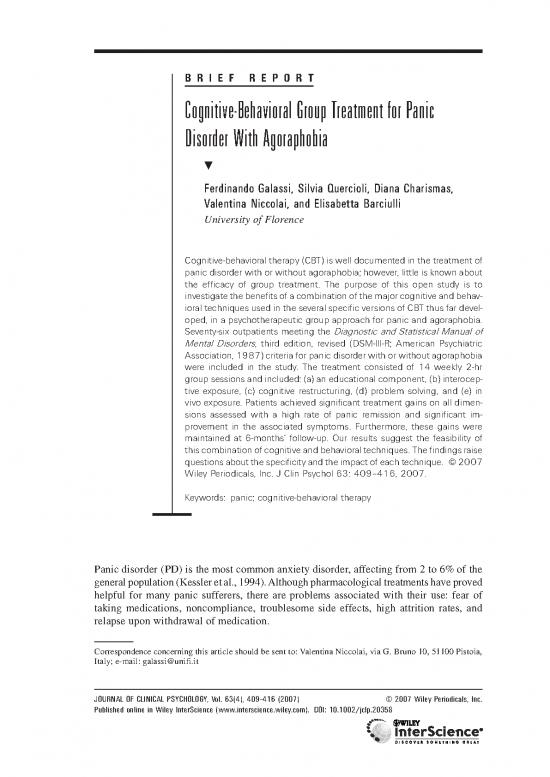 picture_Report Pdf 110928 | Galassi Et Al 2007 Agoraphobia