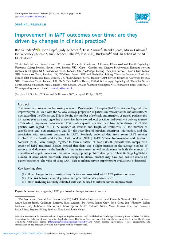 picture_Educational Psychology Pdf 111396 | Improvement In Iapt Outcomes Over Time Are They Driven By Changes In Clinical Practice