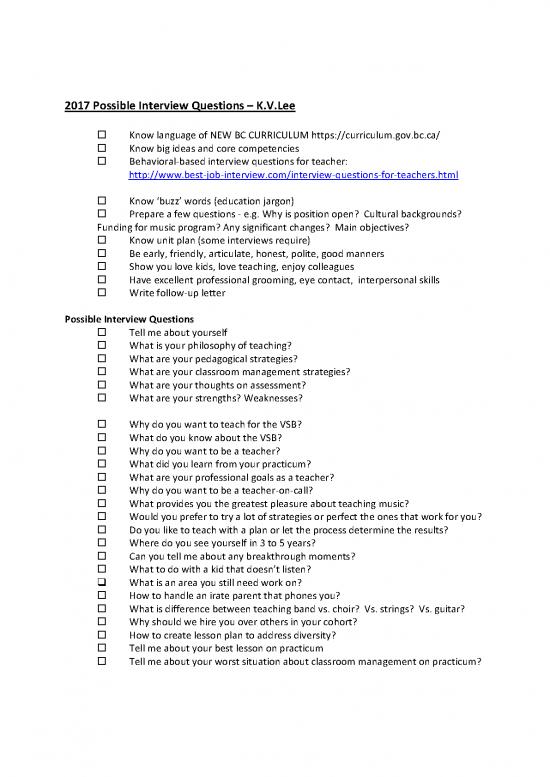 picture Education Pdf 111832 | Possible Interview Questions Kvlee