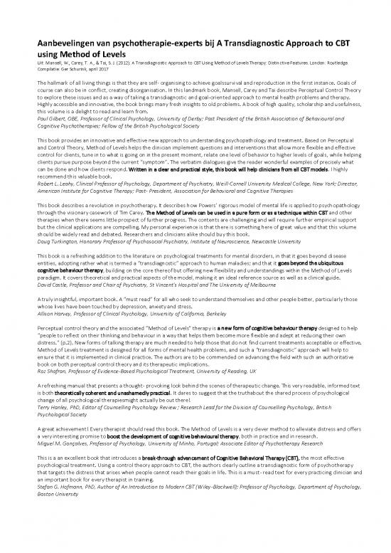 picture Cbt Book Pdf 110141 | Psychotherapie Experts Over De Mol